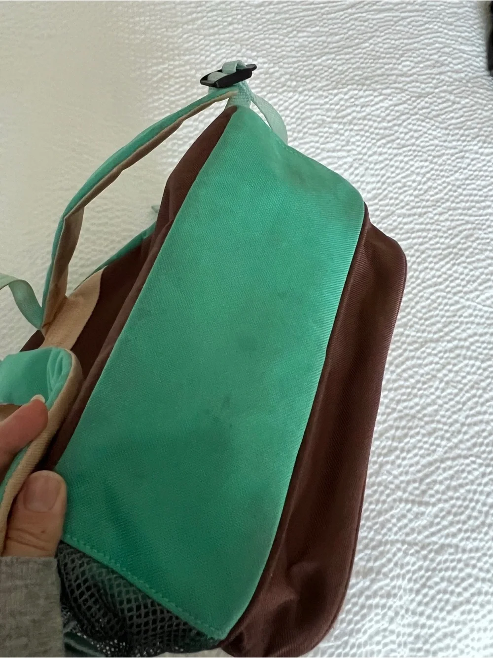 Skip Hop Brown Tan & Teal Puppy Kids Backpack